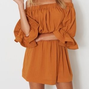 White Fox Boutique Off the Shoulder Dress